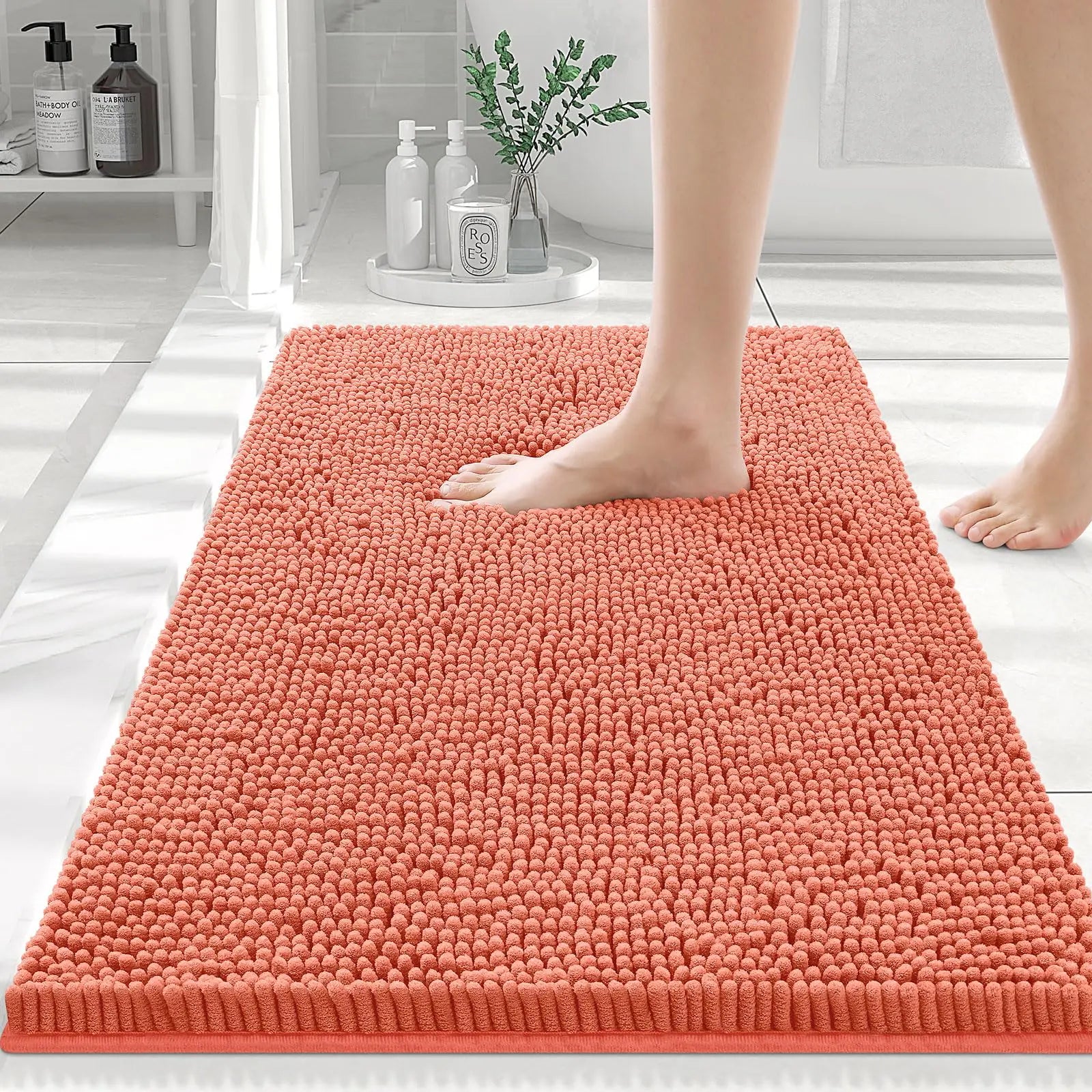 Tapis de bain 60X90 orange