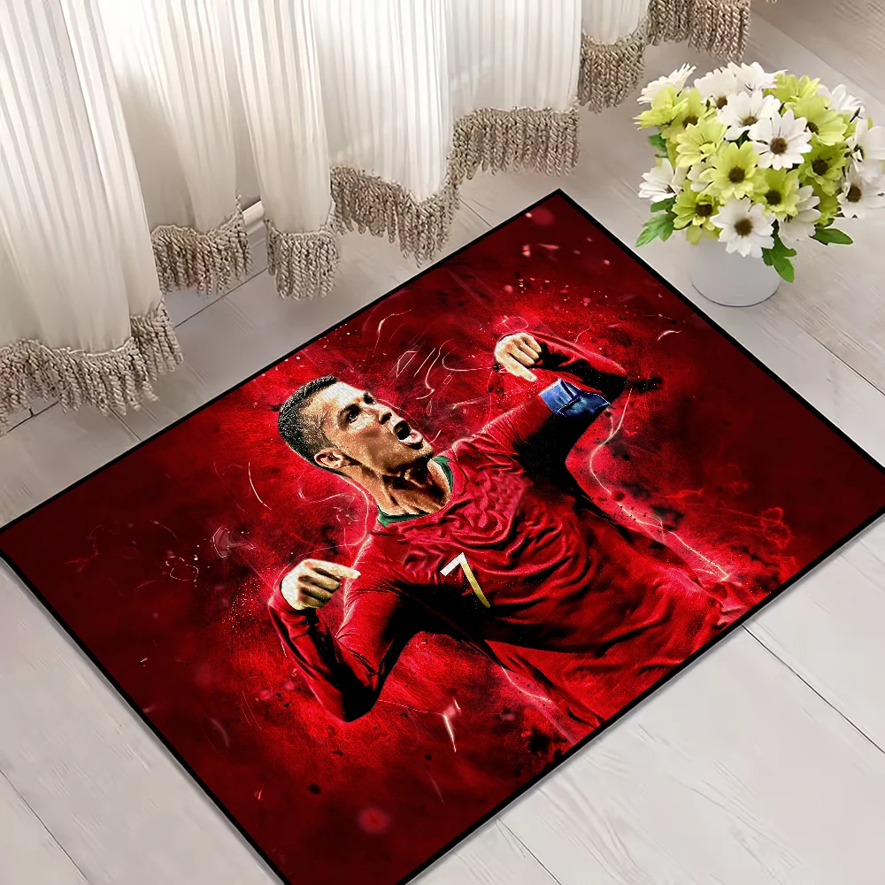 Tapis de bain CR7 Football rouge 