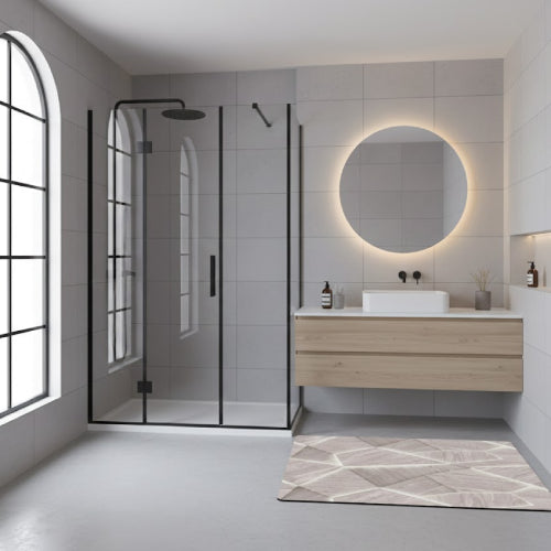Tapis de bain Design Architectural  cabinet de douche 