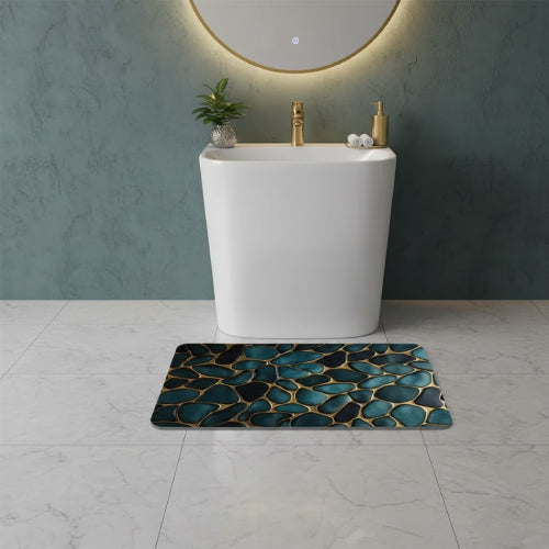 Tapis de bain Galets Luxe lavabo 