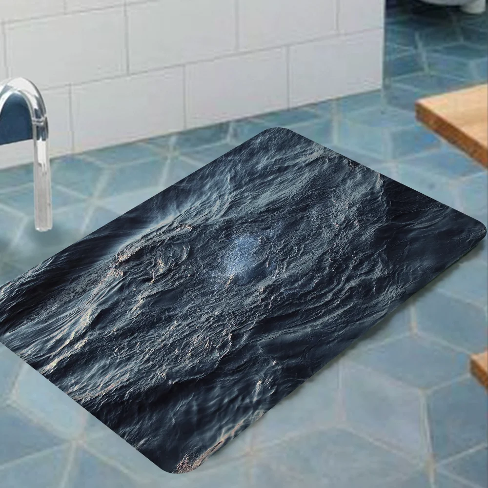 Tapis de bain H2o  noir