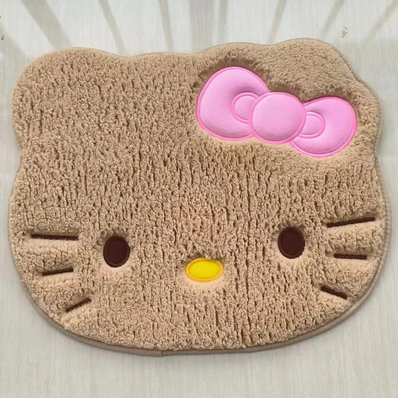 Tapis de bain Hello Kitty  beige