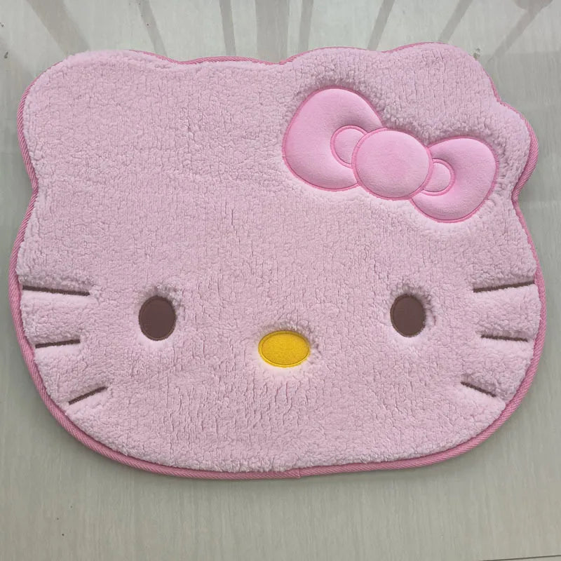 Tapis de bain Hello Kitty nez jaune