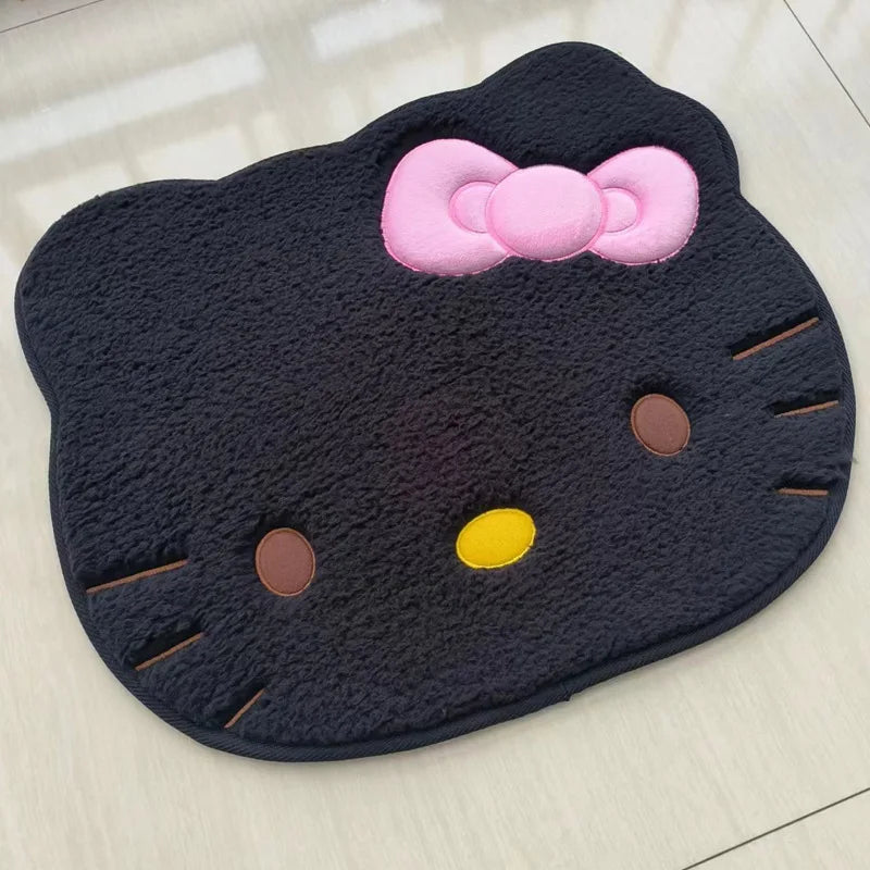 Tapis de bain Hello Kitty  noir