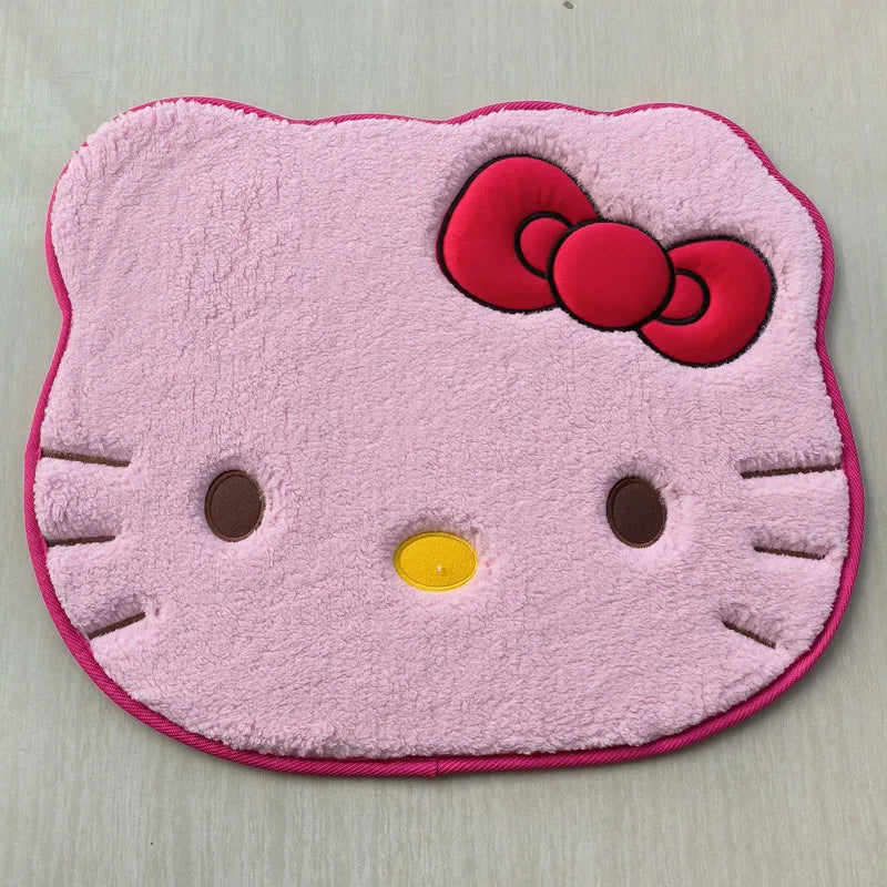 Tapis de bain Hello Kitty  papillon rouge