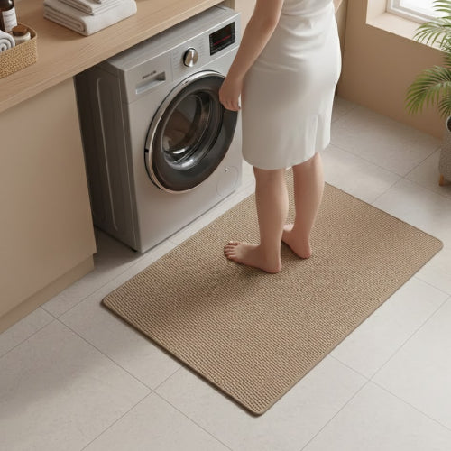 Tapis de bain Luxe Minéral  machine à laver 