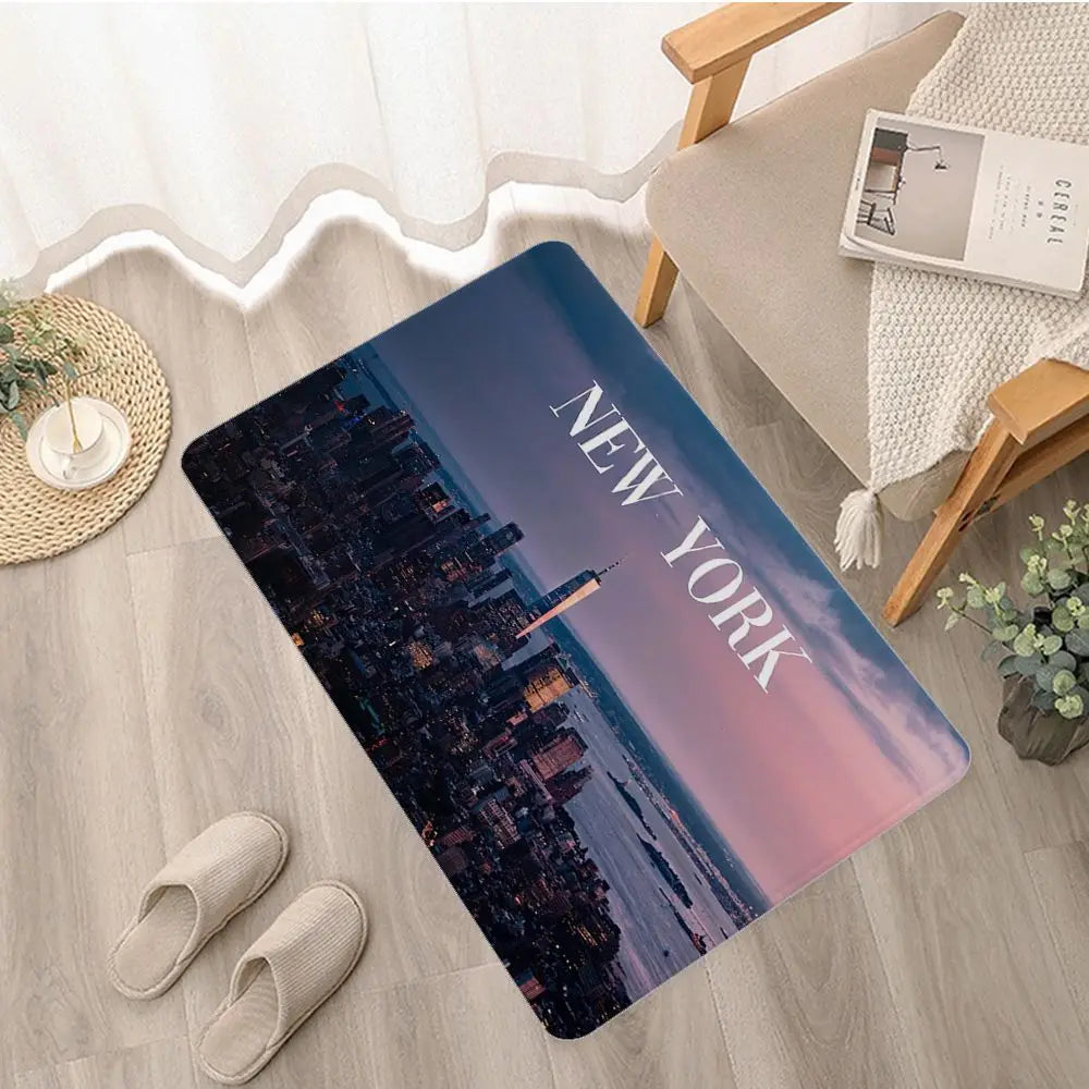 Tapis de bain New York vue mer