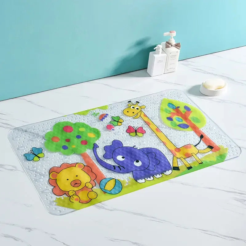 Tapis de bain Sophie la girafe éléphant