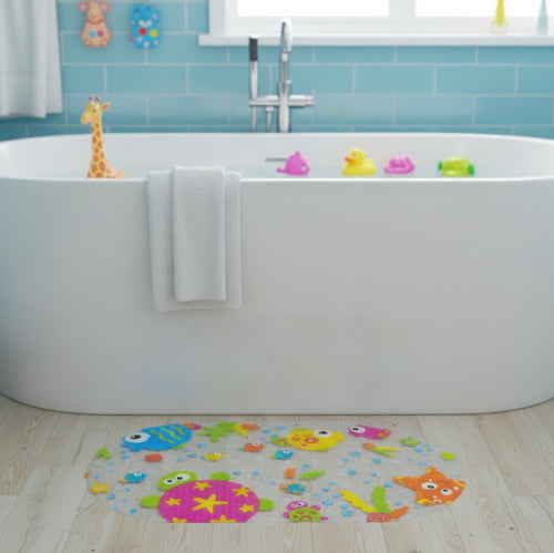 Tapis de bain Sophie la girafe  serviette 