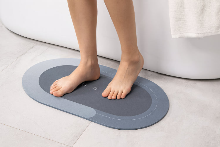 Tapis de bain absorbant magique pieds 