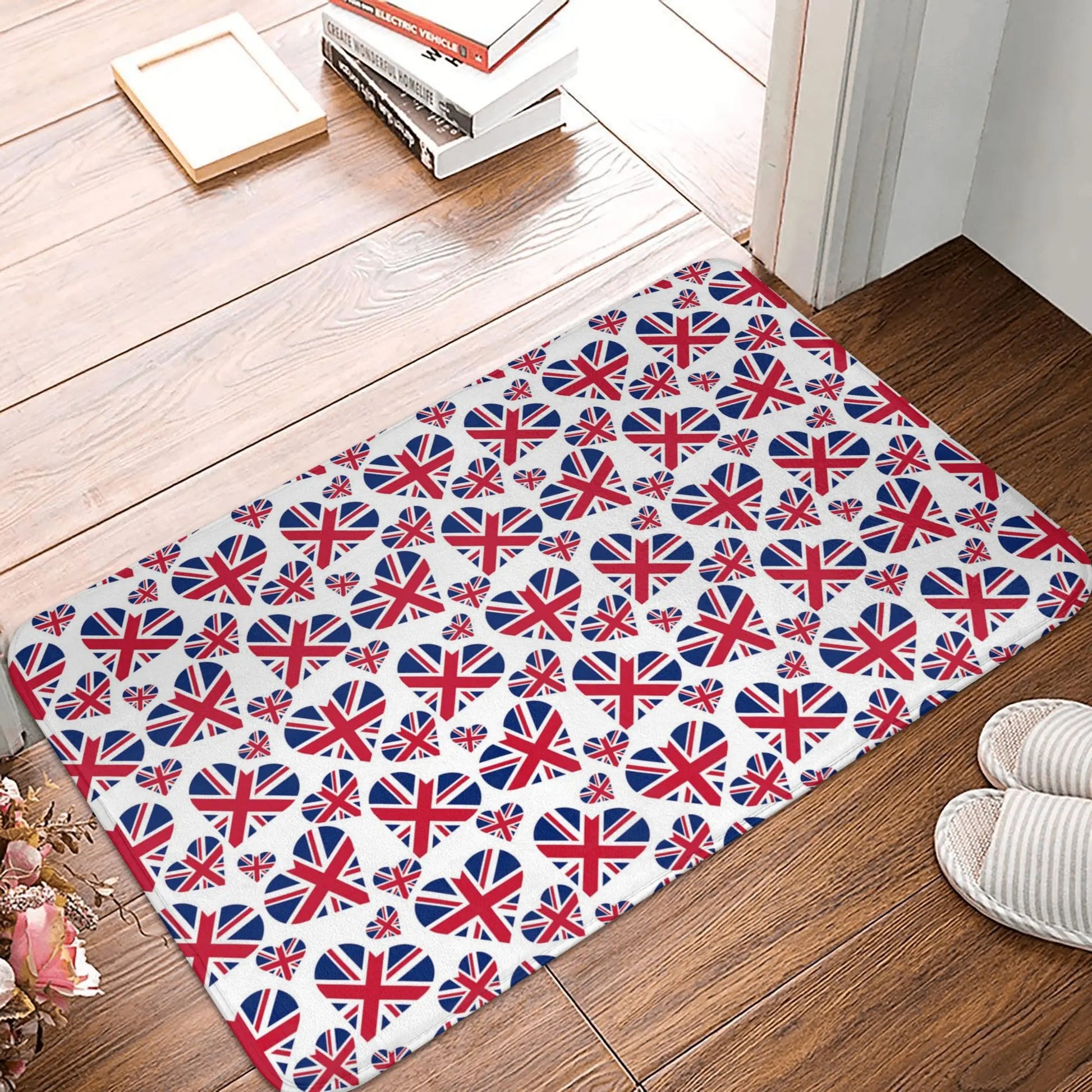 Tapis de bain anglais drapeaux