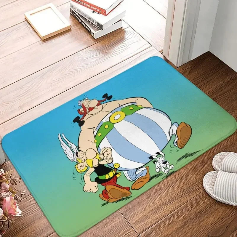 Tapis de bain antidérapant Astérix et Obélix