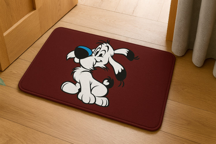 Tapis de bain antidérapant Astérix et Obélix porte 