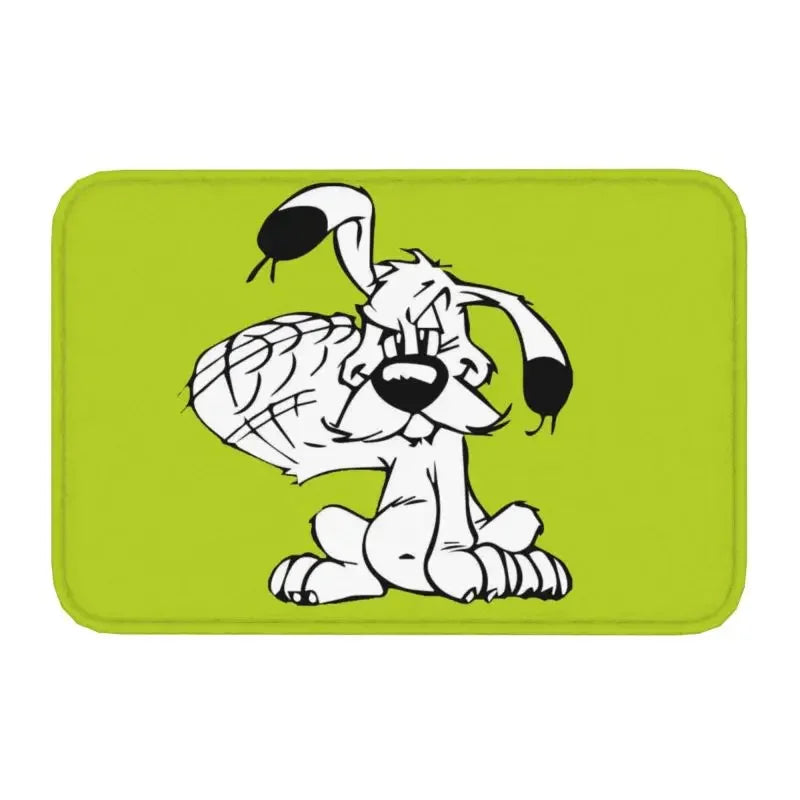 Tapis de bain antidérapant Astérix et Obélix vert 