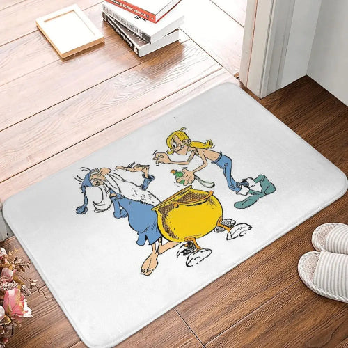 Tapis de bain antidérapant Obelix barbe 