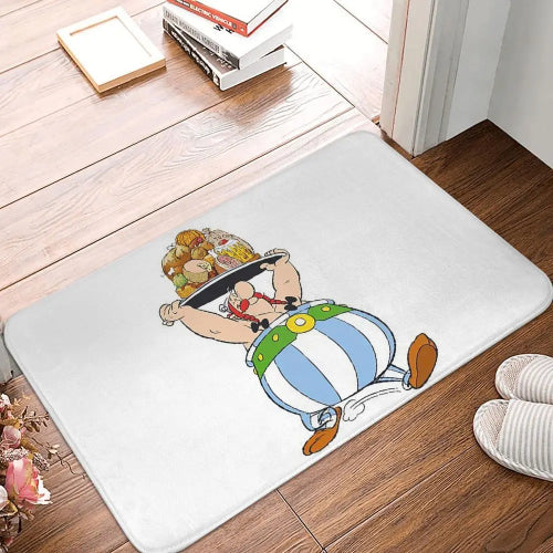 Tapis de bain antidérapant Obelix chaussures 