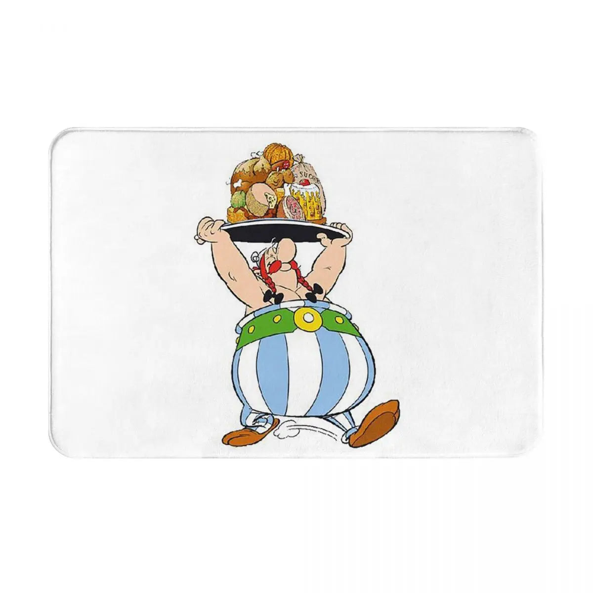 Tapis de bain antidérapant Obelix dessin 