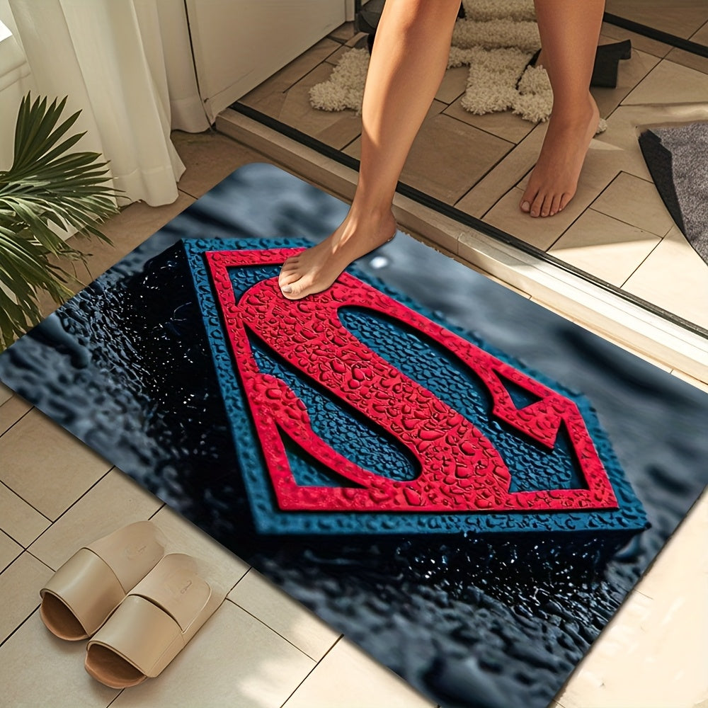 Tapis de bain antidérapant Superman pied 