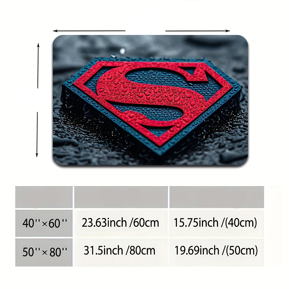 Tapis de bain antidérapant Superman taille 
