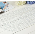 Tapis de bain antidérapant en PVC transparent pour salle de bain pliable - Vignette | Douceur De Bain
