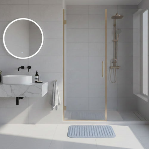 Tapis de bain antidérapant grande taille cabinet 
