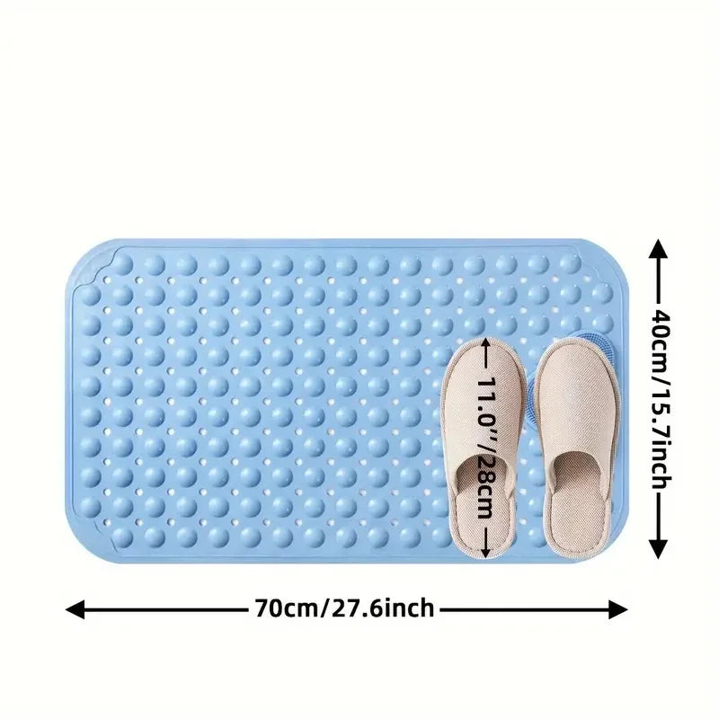 Tapis de bain antidérapant massage taille 
