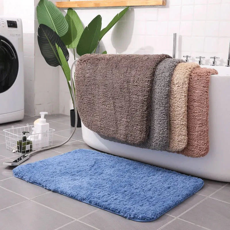Tapis de bain antidérapant rose couleurs