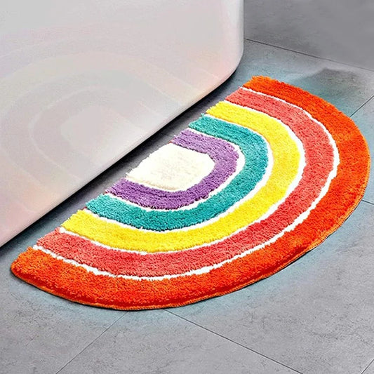 Tapis de bain arc en ciel