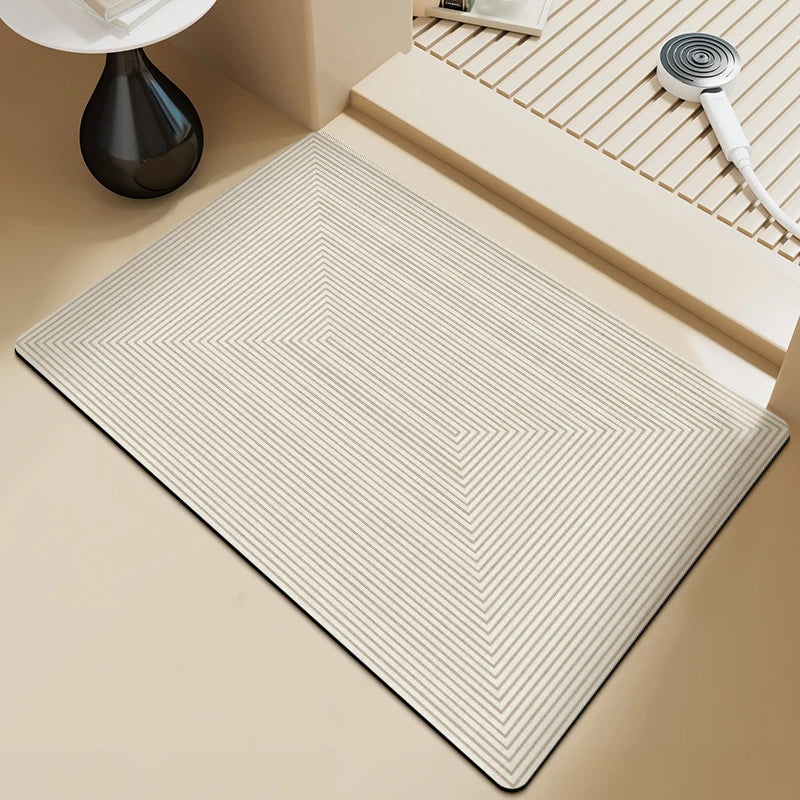 Tapis de bain argile  antidérapant