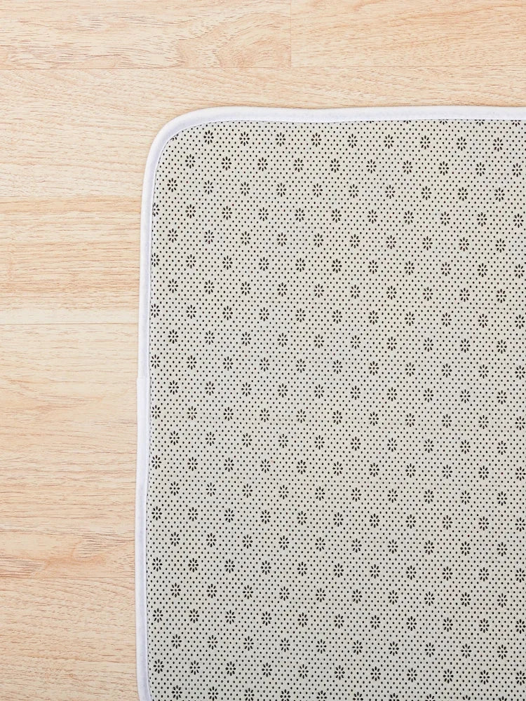 Tapis de bain aubergine antidérapant