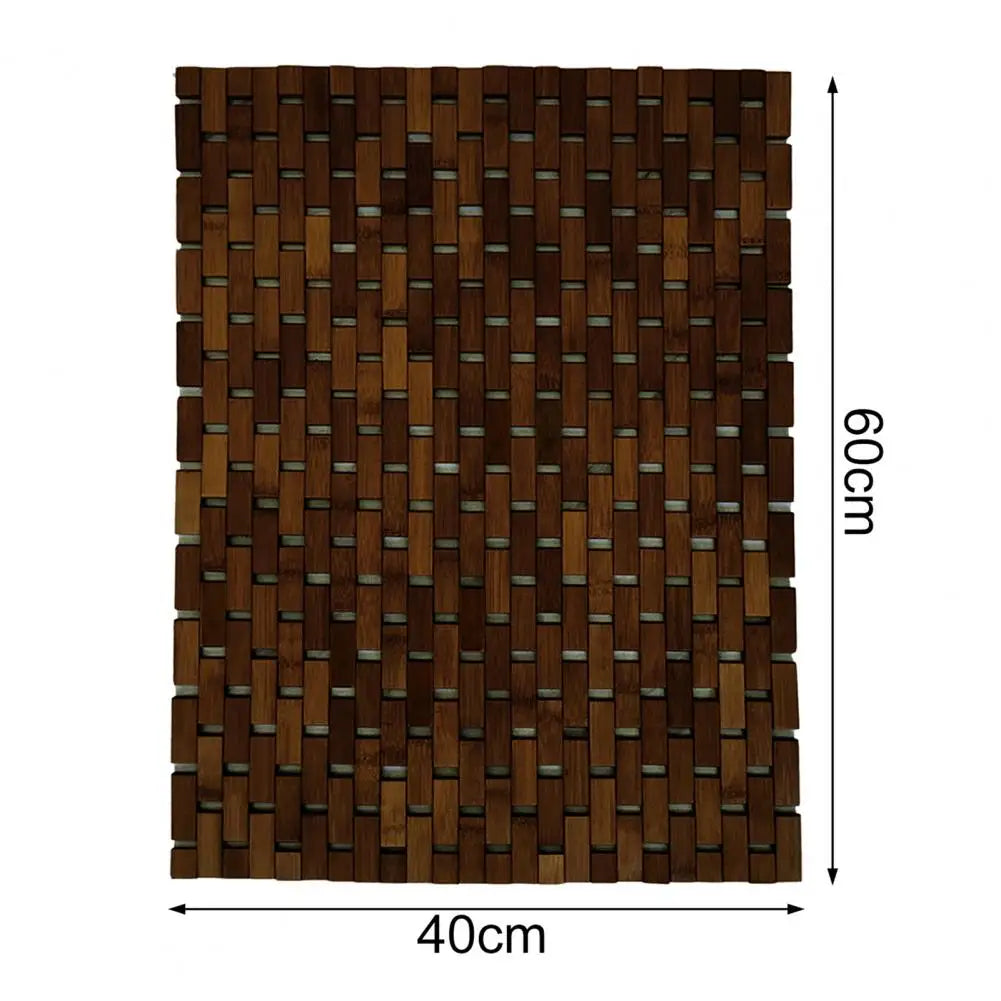 Tapis de bain bambou tailles