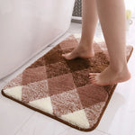 Tapis de bain beige et marron - Vignette | Douceur De Bain