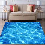 Tapis de bain bleu lagon - Vignette | Douceur De Bain