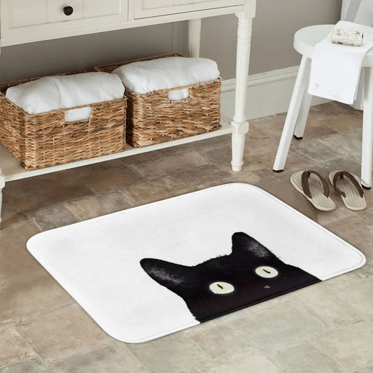 Tapis de bain chat