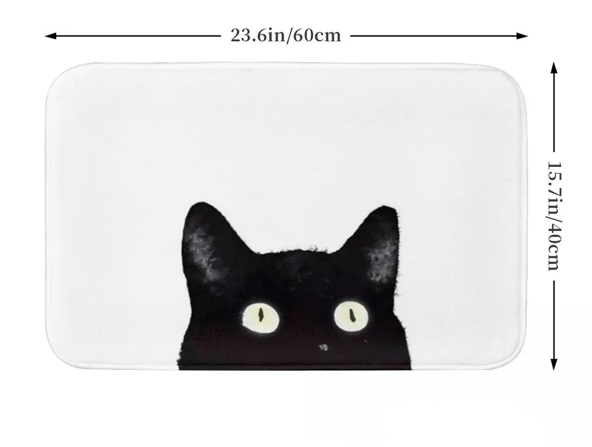 Tapis de bain chat tailles
