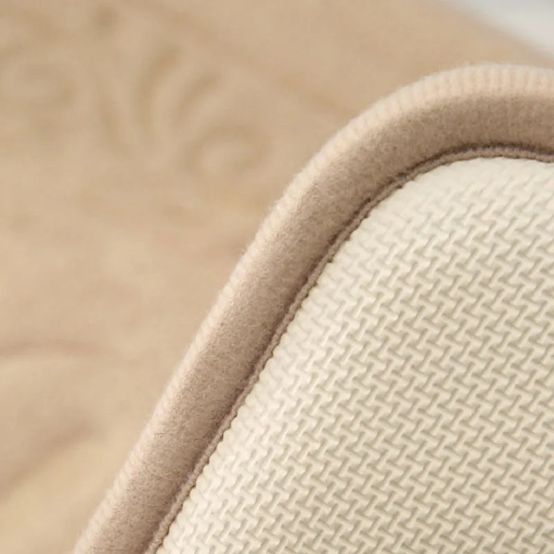 Tapis de bain crème antidérapant