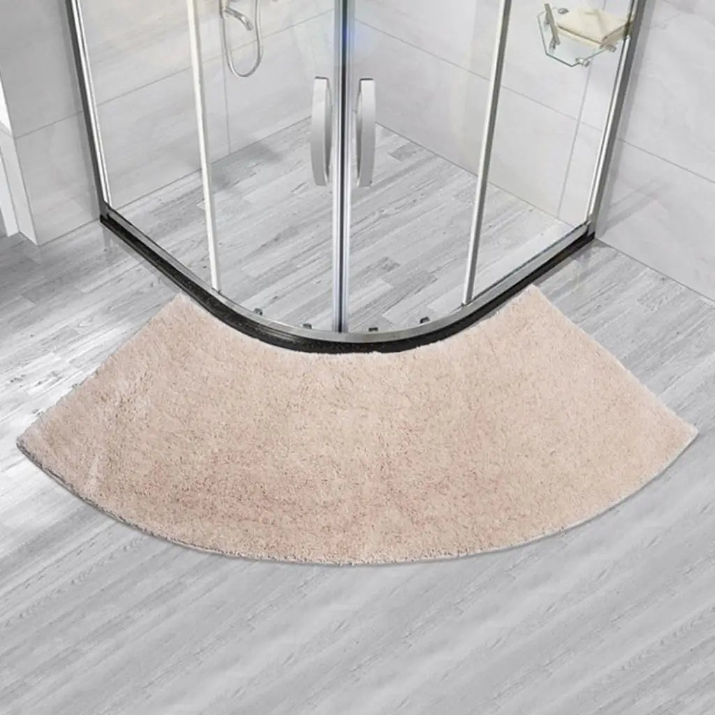 Tapis de bain d'angle
