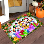 Tapis de bain de Noël Disney Mickey et Minnie - Vignette | Douceur De Bain