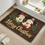 Tapis de bain de Noël Disney Mickey et Minnie - Vignette | Douceur De Bain