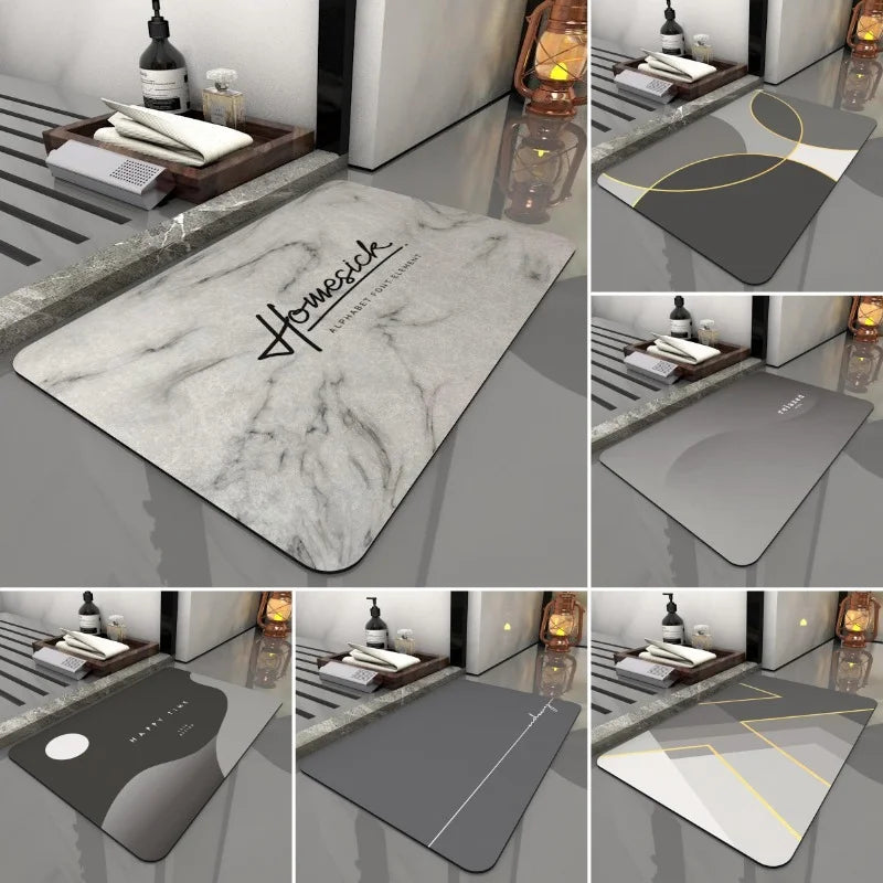 Tapis de bain design original
