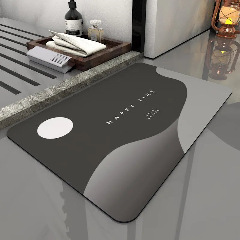 Tapis de bain design original Happy Time 