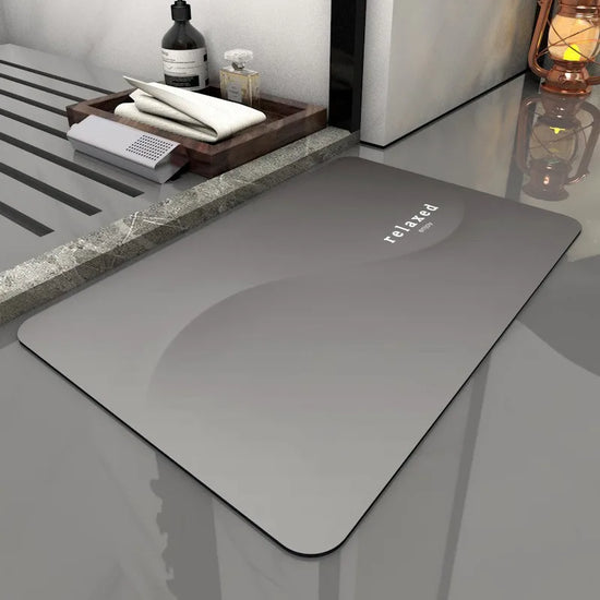 WECONhome Basics Tapis de bain à poils doux et moelleux, antidérapant et lavable, 60 x 100 cm, gris WECONhome Basics Tapis de bain à poils doux et moelleux, antidérapant et lavable, 60 x 100 cm, gris