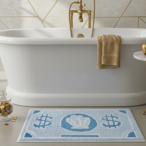 Tapis de bain dollars  baignoire 
