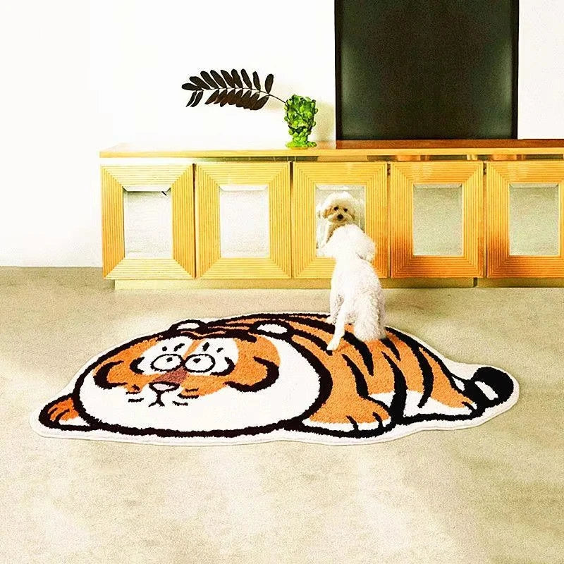 Tapis de bain drole sol