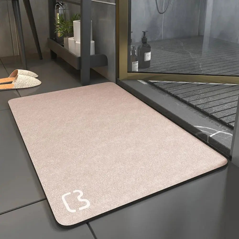 Tapis de bain en diatomite