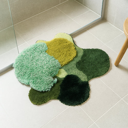 Tapis de bain en mousse végétale cabinet 