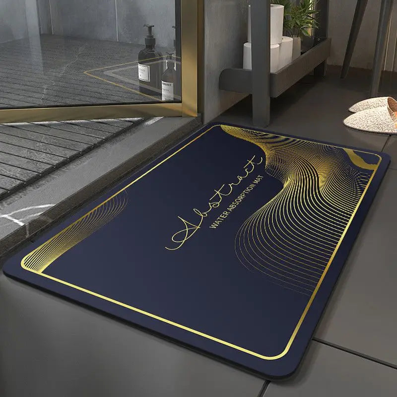 Tapis de bain en pierre diatomite