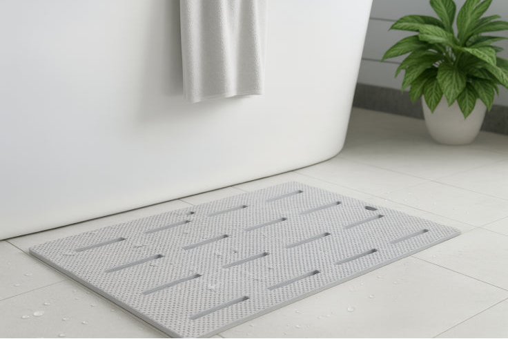 Tapis de bain en plastique baignoire 