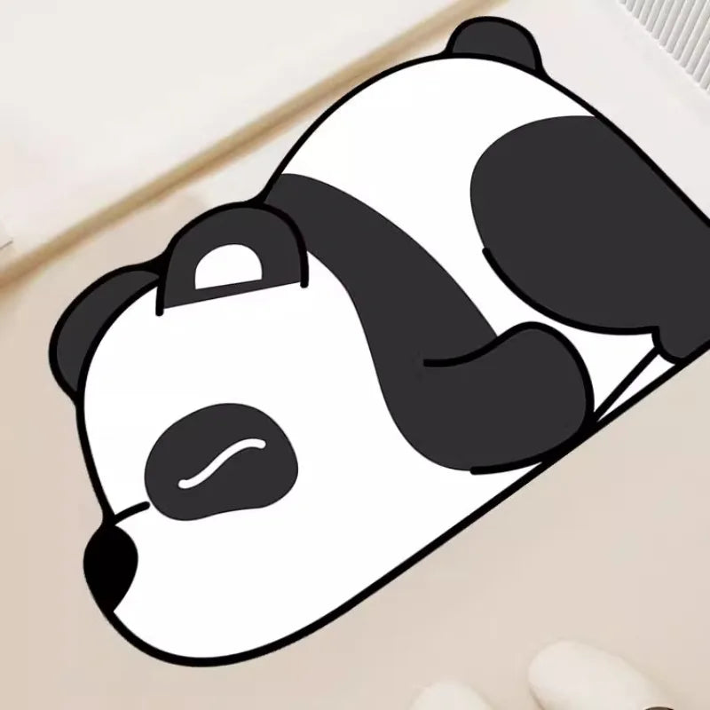 Tapis de bain enfant pandas