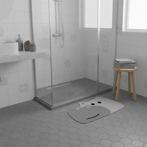 Tapis de bain enfant vitre